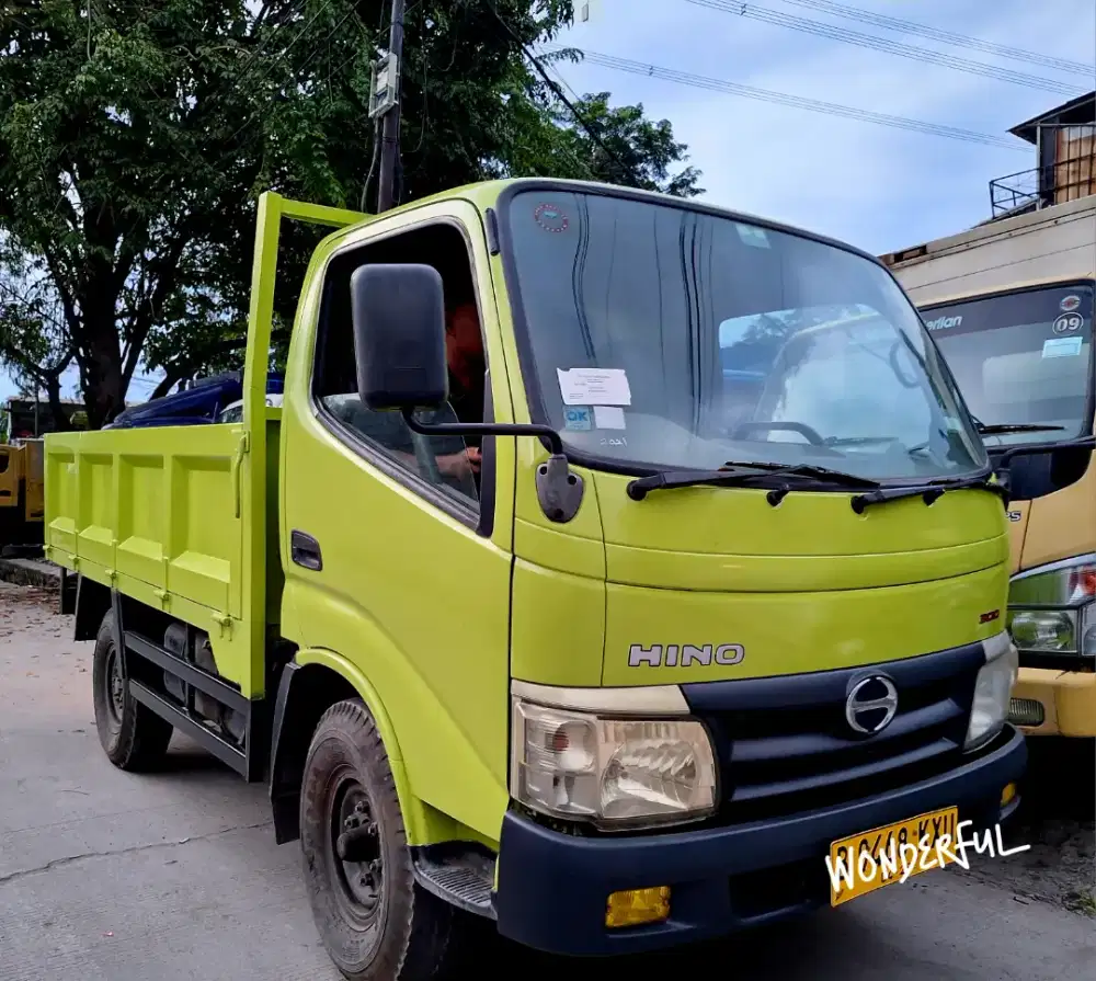 Hino Dutro 4ban 110SD Bak Besi 3way Euro2 Turbo Bio Solar Power  Colt