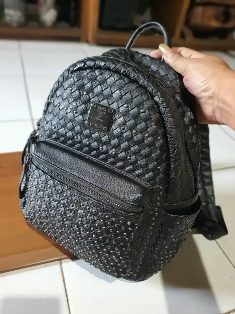RANSEL ANAK MCM KULAS SULAMLEMBUT ORIGIGINAL BRAND LIKE NEW