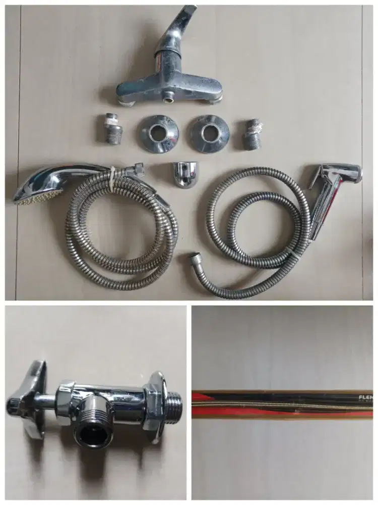 Satu Set Shower Toto 10 Item bs air panas dingin (masih ada)