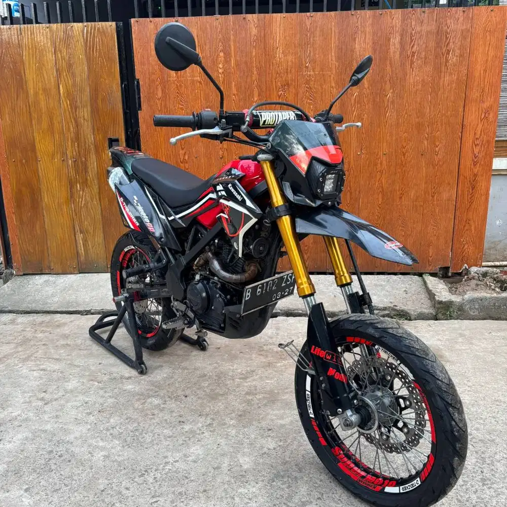 KAWASAKI D TRACKER 2017 SURAT LENGKAP TERMURAH SIAP PAKE NO KENDALA