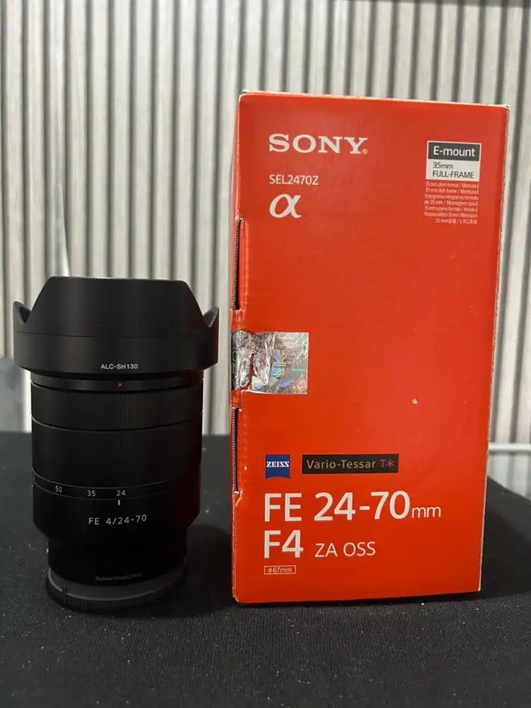 Like New Lensa Sony FE 24-70mm f4 ZEISS Fullset