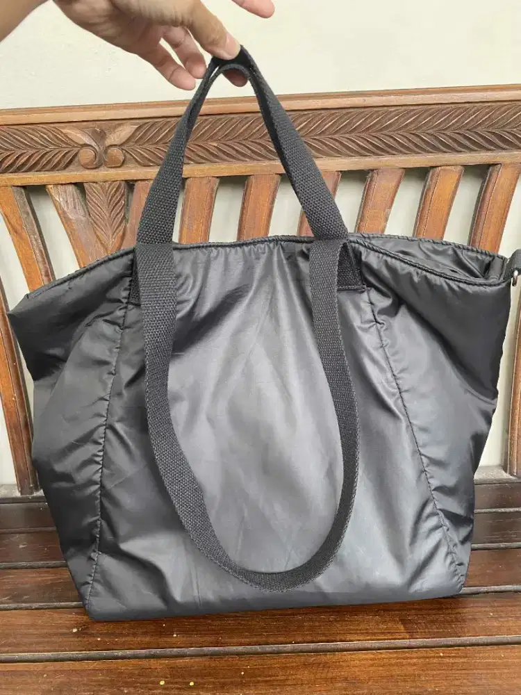 Puffy totebag tas kuliah kerja