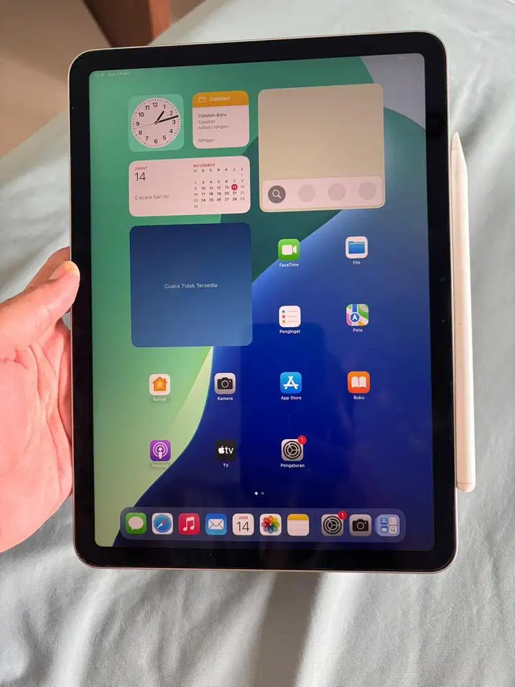 Ipad Air M2 128Gb 128 Gb Bonus Pencil Fullset Garansi On