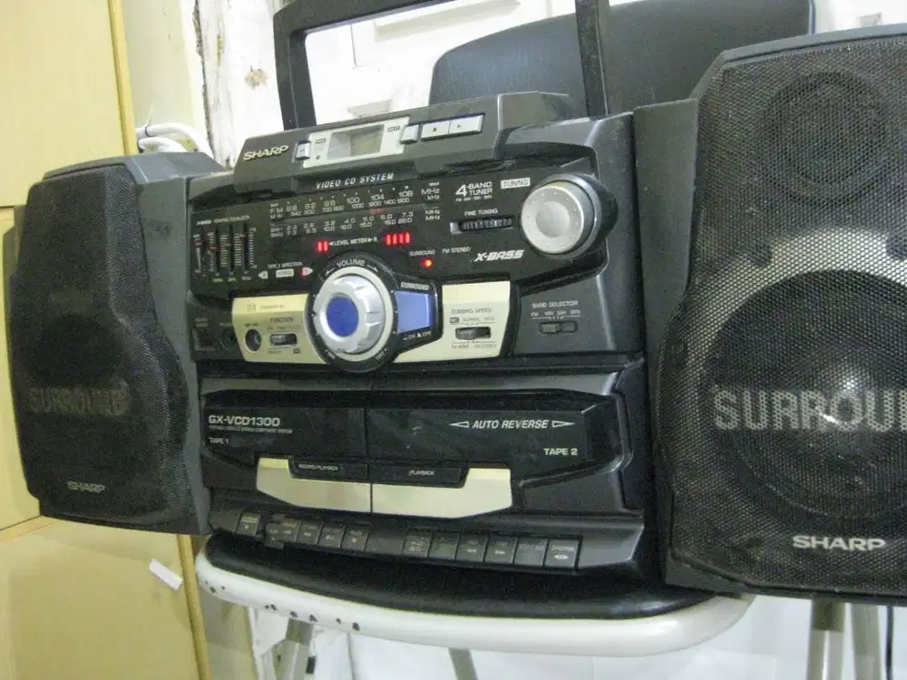 Radio Jadul Sharp siap pakai