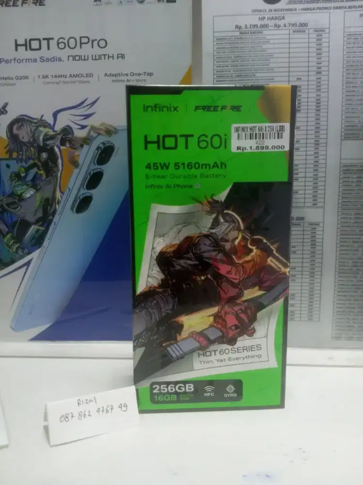 INFINIX HOT 60I 8/256 | ATLANTIS DAHSYAT