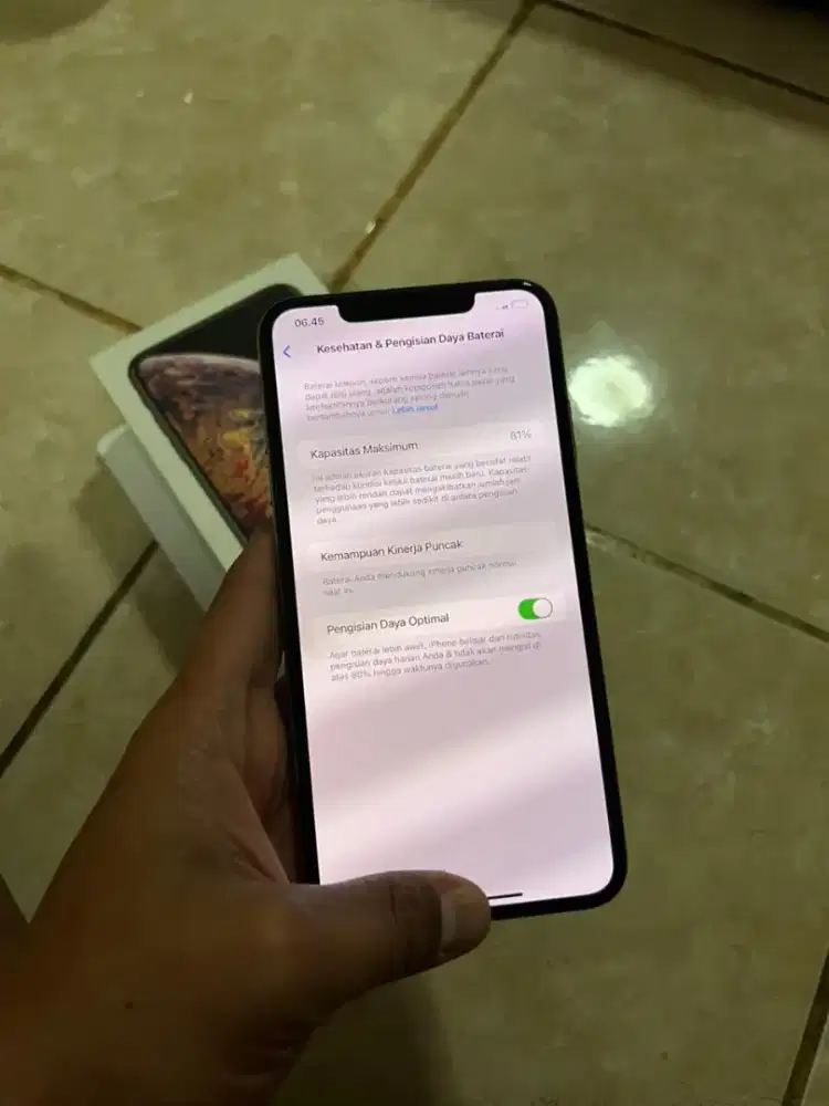 Iphone xs max 512gb allop fullori