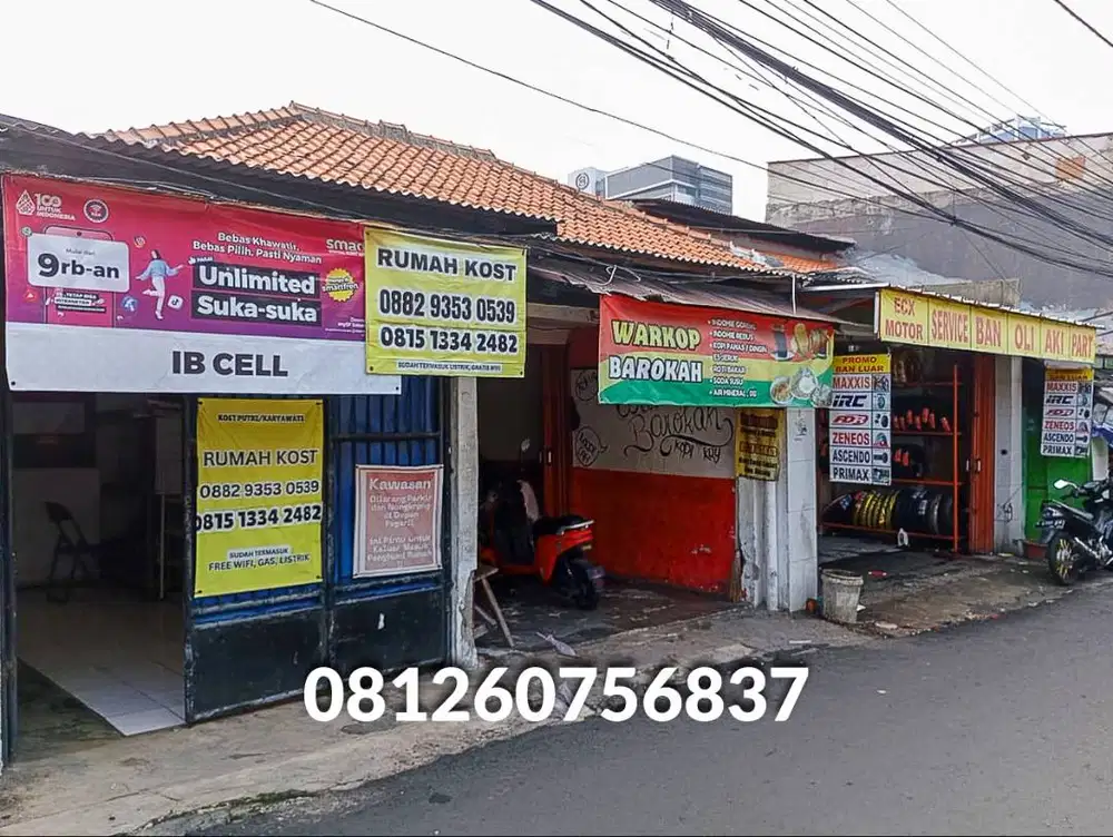 DIJUAL CEPAT RUMAH KOST 2 LANTAI DAN 2 RUKO KEBAYORAN LAMA