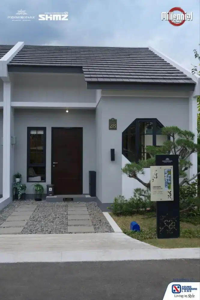 Rumah cantik agung podomoro land fasilitas lengkap