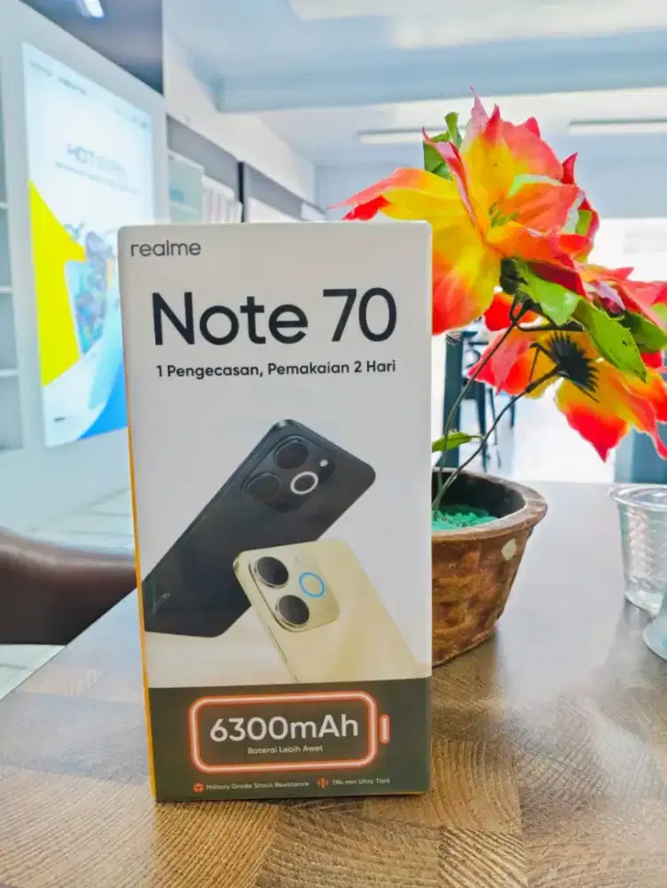 Realme not 70 baterai besar satujutaan