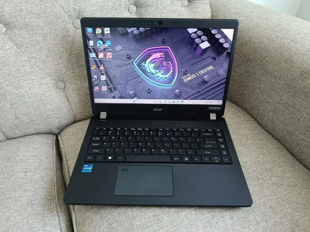 Laptop Acer Travelmate Core i7 Gen 11 RAM 8GB SSD 512GB