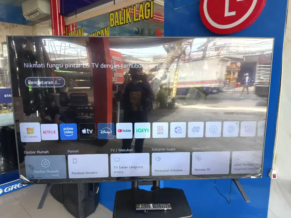 SEMART TV LG 70 INCH UDAH PINTAR'