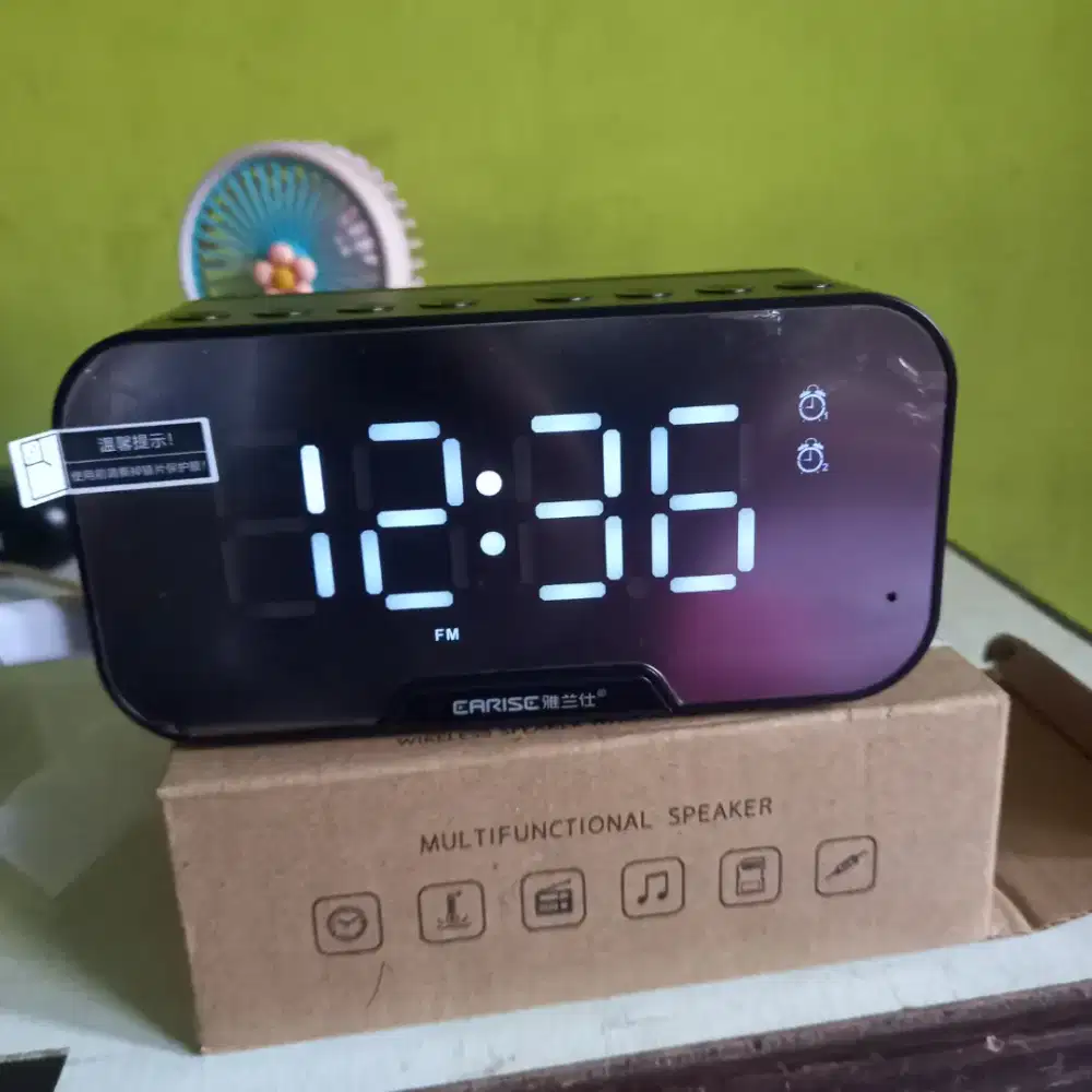Speaker Bluetooth Jam Alarm