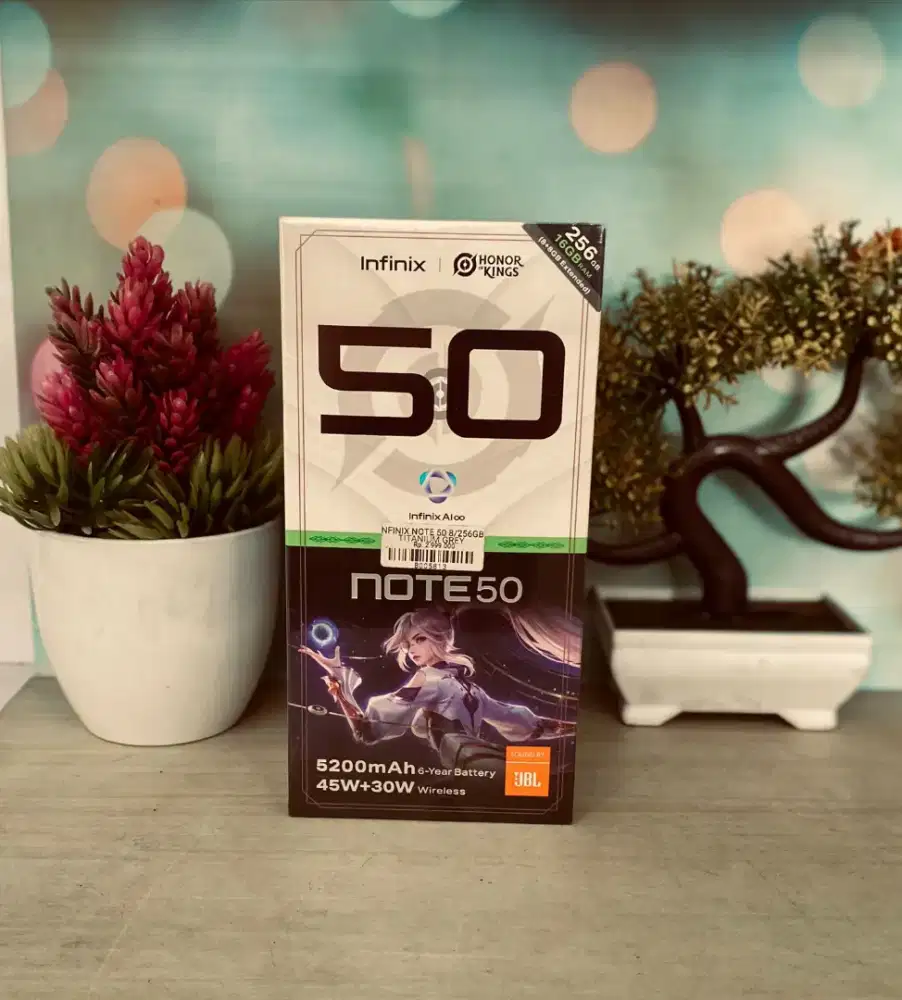 Infinix Note 50 16gb / 256gb Bergaransi Resmi