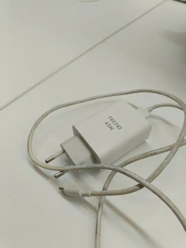 Charger Original Tecno 45 Watt