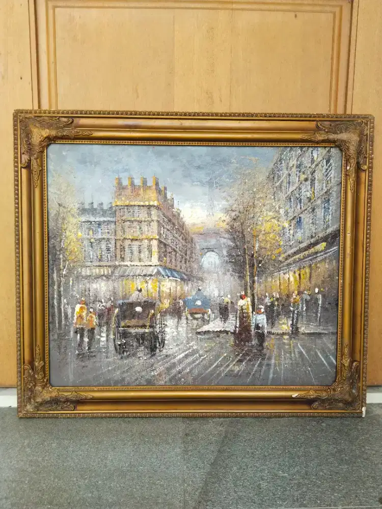 Lukisan kanvas Eropa