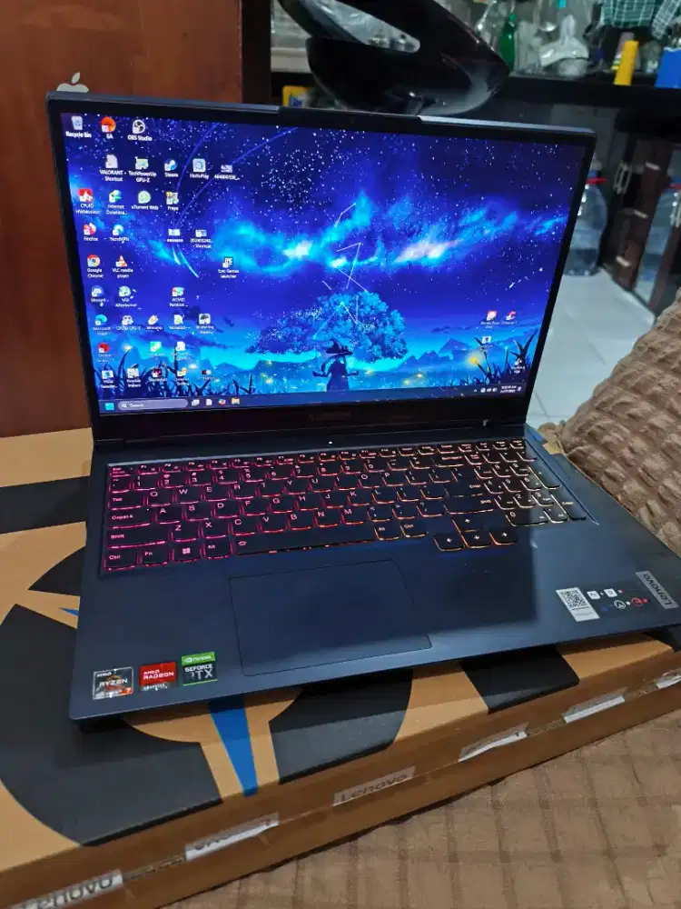 Legion 5 , AMD RYZEN 7 5800H,ram 16gb,SSD 512GB VGA RTX 3050Ti