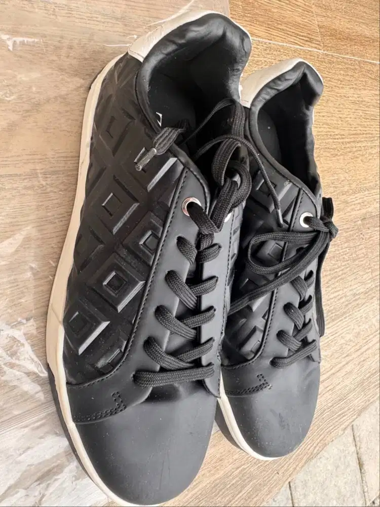 Sepatu Original Zara Size 41 255mm Hitam Preloved Black Diamond