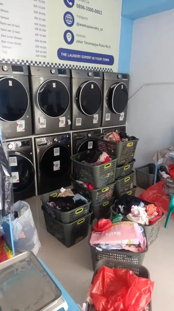 Dibutuhkan karyawan laundy