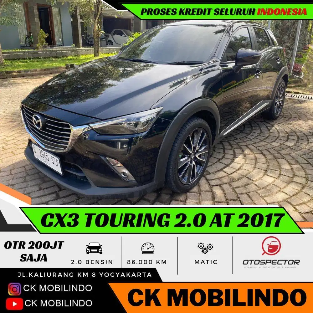 (Dp10jt) Mazda CX3 Touring Matic 2017 Pajak Baru ISTIMEWA Kredit Murah