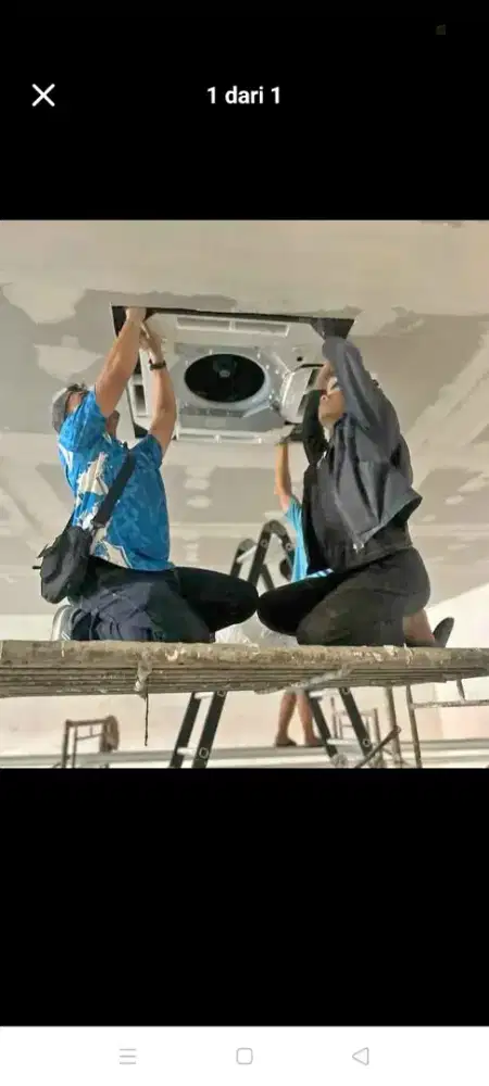 Jasa servis AC kulkas mesin cuci kompa air dll bergaransi