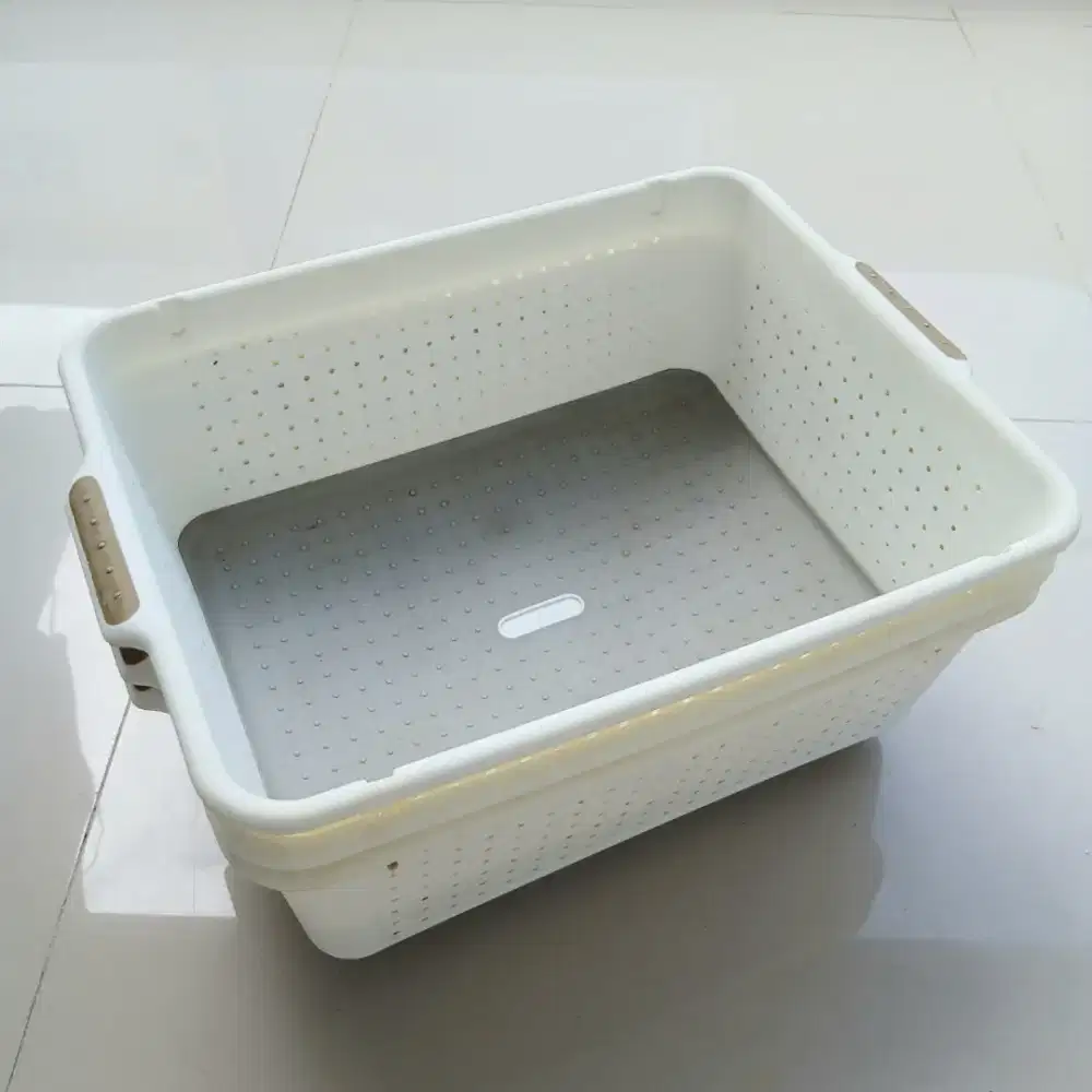 Keranjang Madesmart serbaguna plastik tebal, preloved