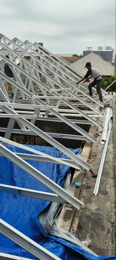 Harga Pasang Baja Ringan Mojokerto Per Meter - CV Hasta Karya