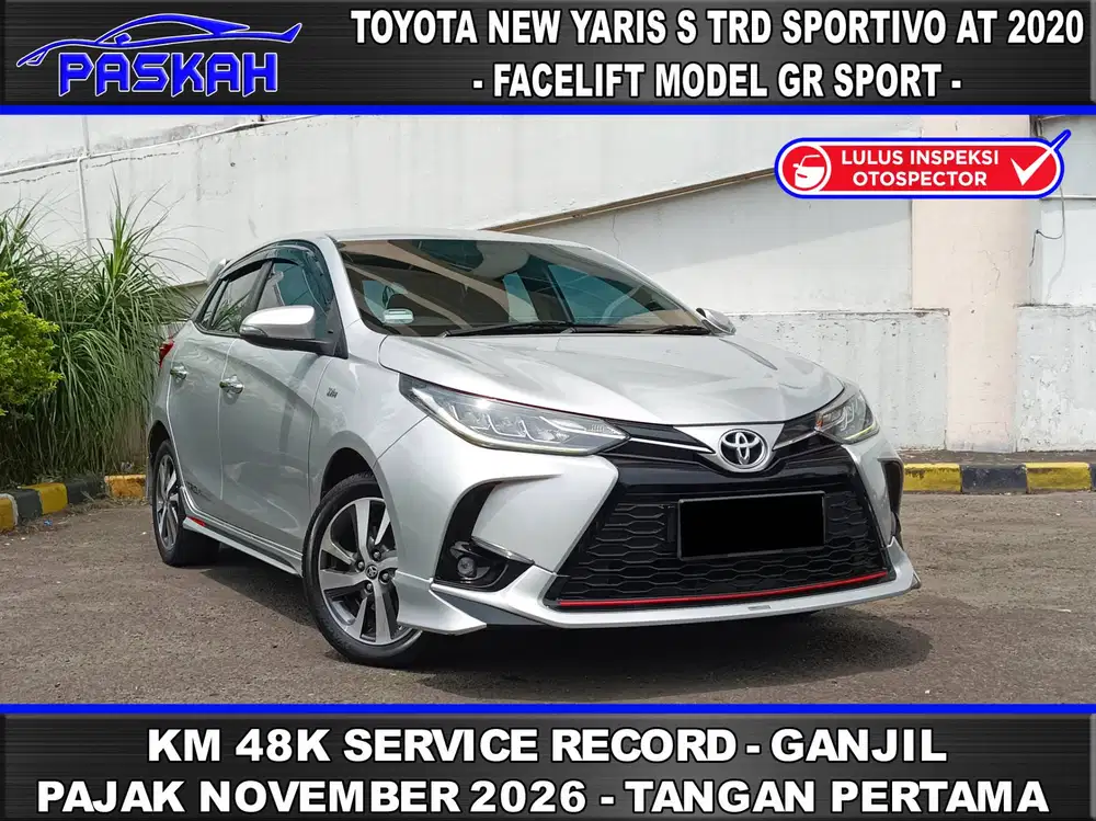New Model Km=48rb PAJAK=1THN Yaris S TRD 2020 Yaris S TRD Sportivo 20