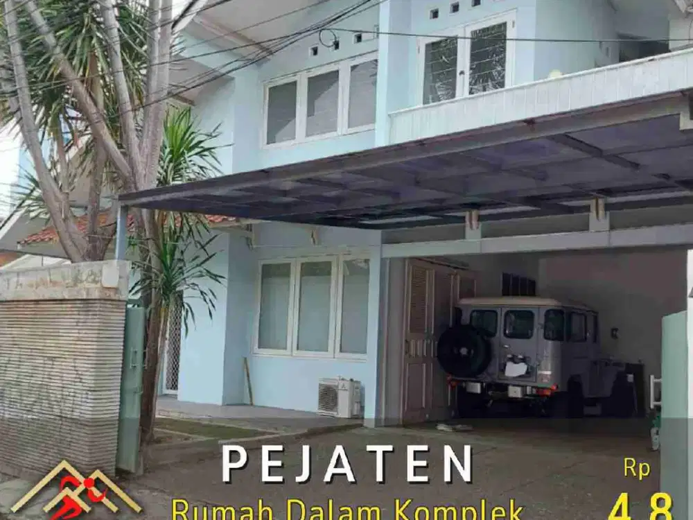 DIJUAL RUMAH DALAM KOMPLEK AREA PEJATEN BARAT JAKARTA SELATAN