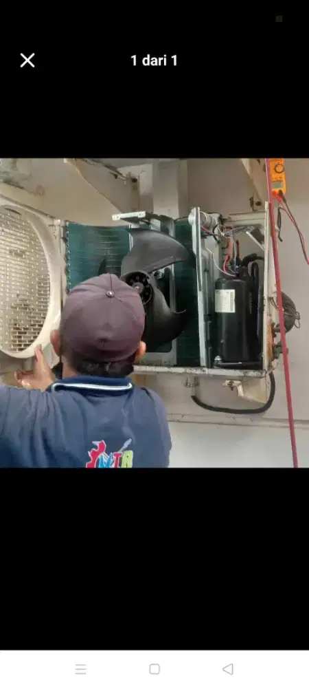Jasa servis AC kulkas mesin cuci kompa air dll bergaransi