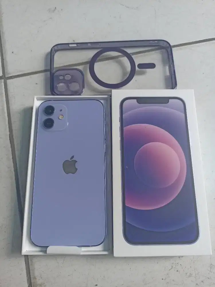 Iphone 12 128 gb furple iboxx fullsett