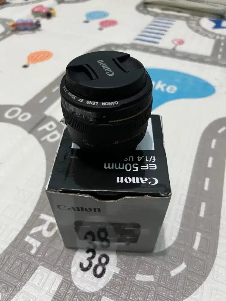 LENSA FIX CANON 50MM F1.4 USM FULLSET