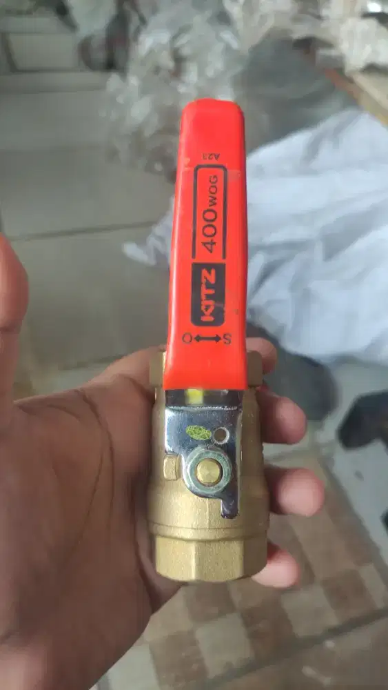 BALL VALVE KITZ 1 INCH 400 WOG KUNINGAN 100% ORIGINAL