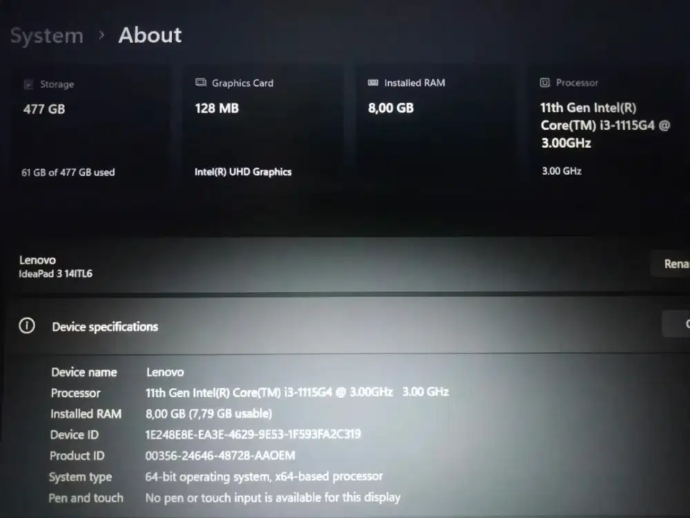 IDEAPAD Slim 3 14ITLL6