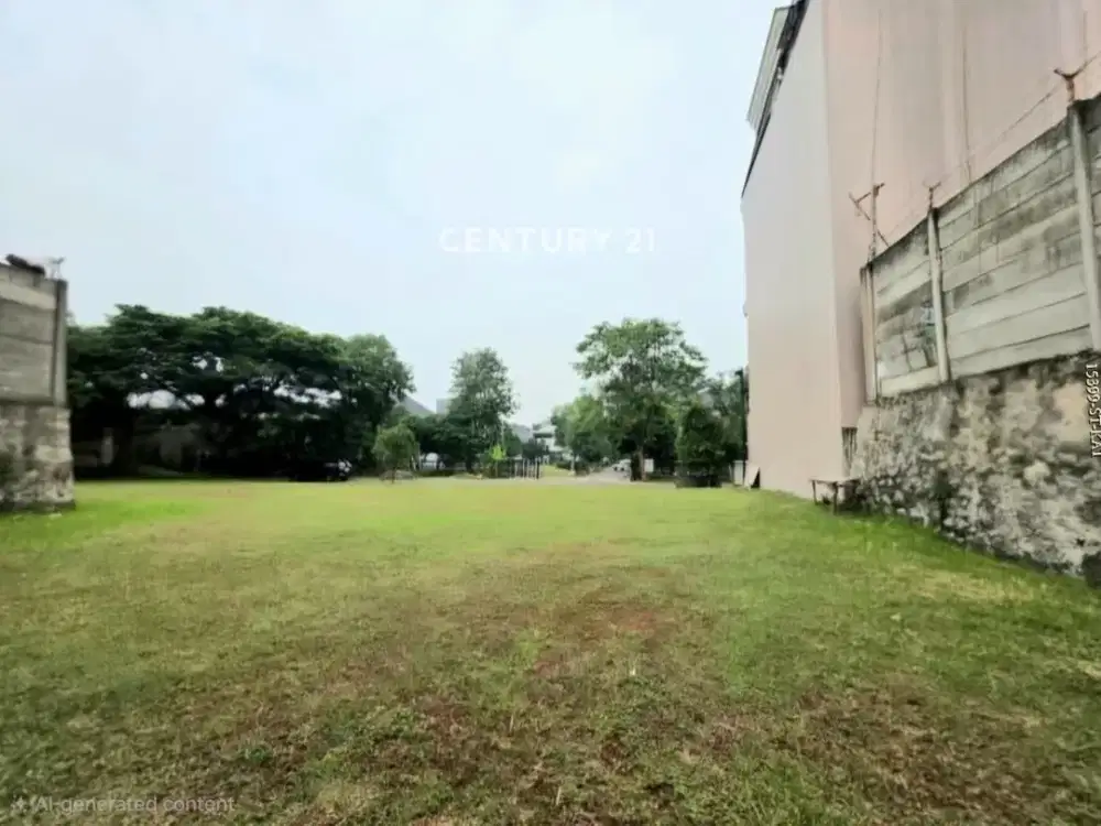 Dijual kavling datar & siap bangun di Kebayoran Bintaro