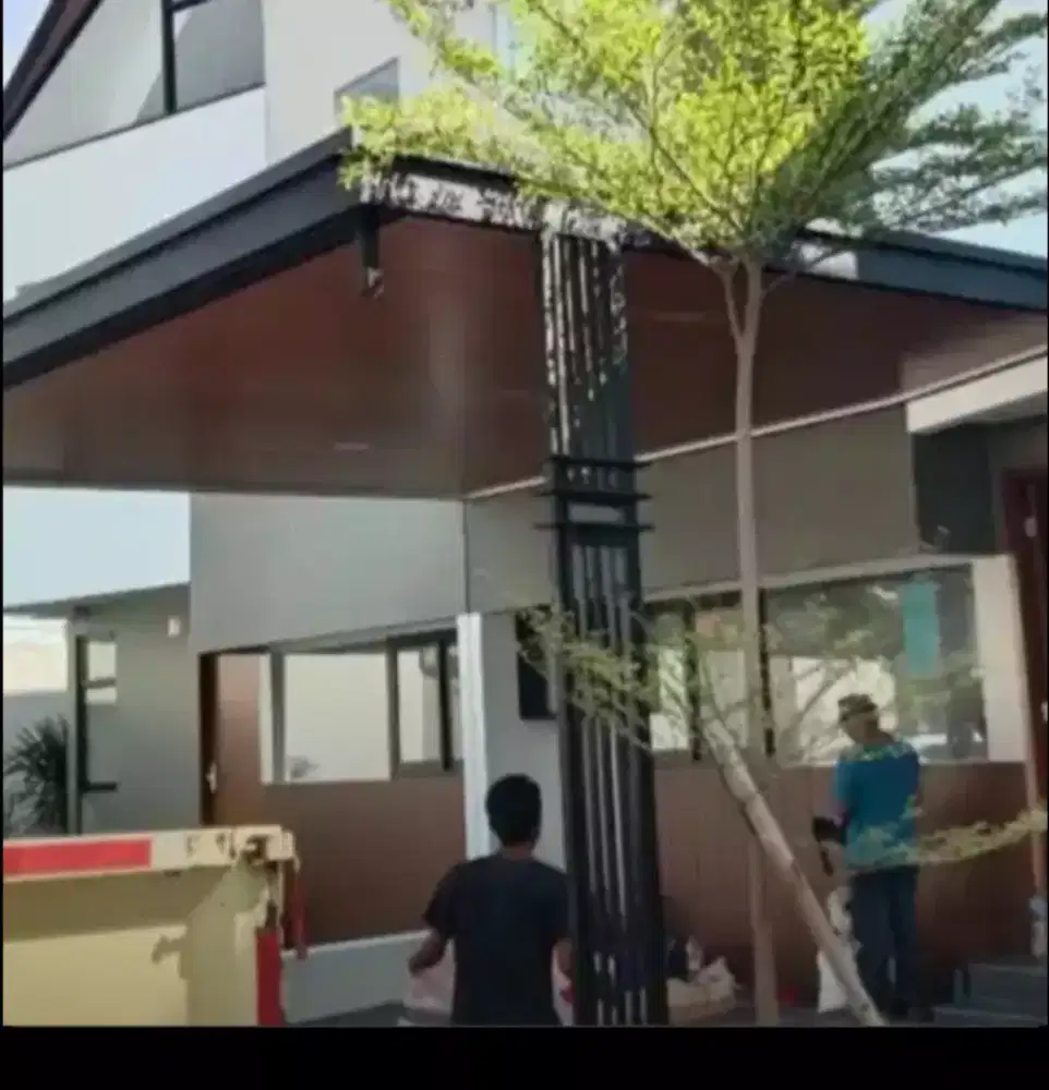 Kanopi terpasang elegan