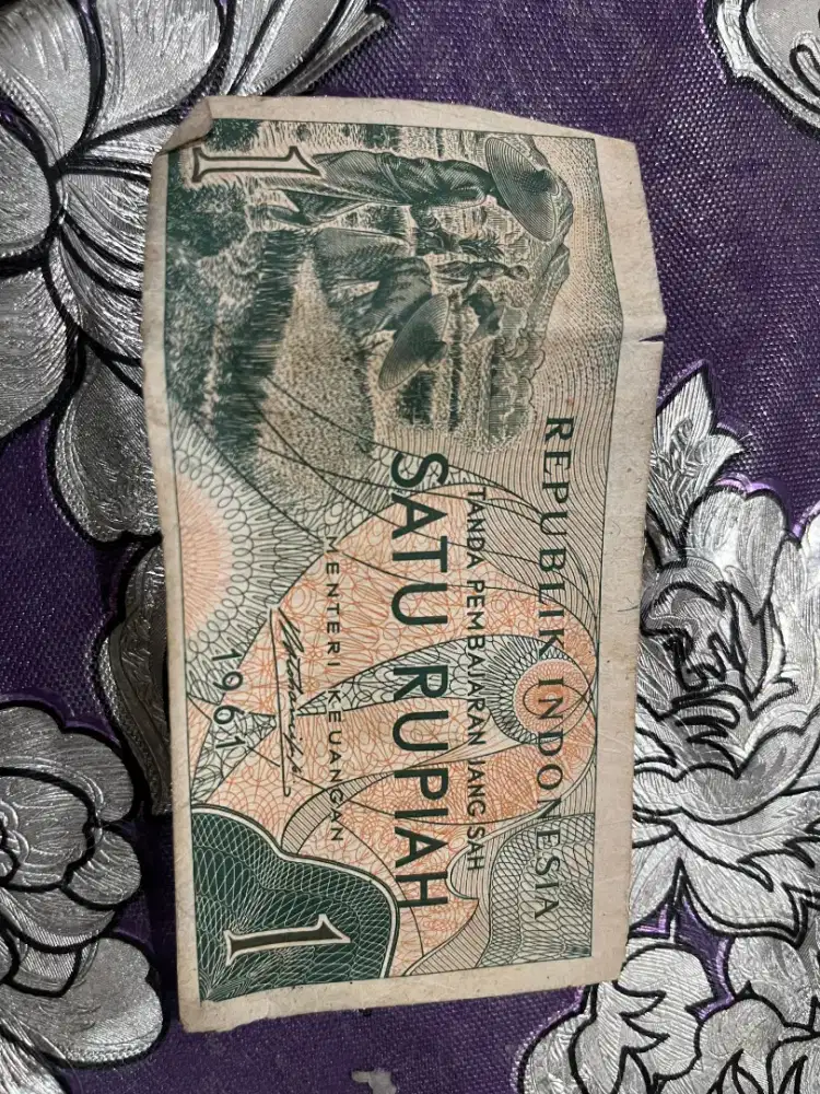 Uang kuno / jadul 1 Rupiah Langka