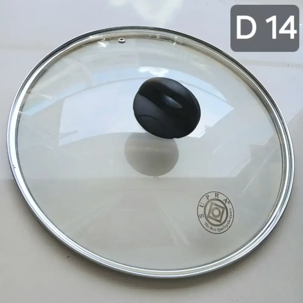 Tutup panci kaca Supra 29cm, baru