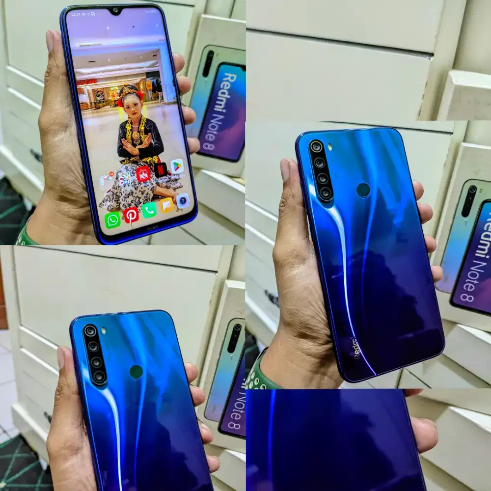 Xiaomi Redmi Note 8 Ram 4/64
Lengkap Fulset Fisik 95%
mulus