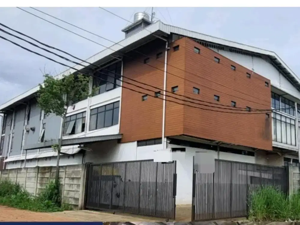 Dijual Warehouse Gudang 3 Lantai 3.628 m² di Serua Depok, Dekat Tol Serpong–Cinere