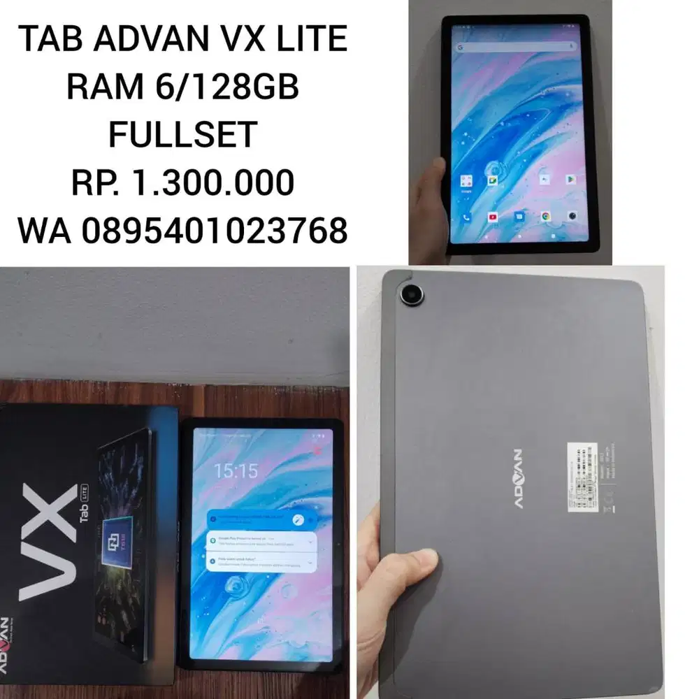 TAB ADVAN VX LITE | RAM 6/128GB