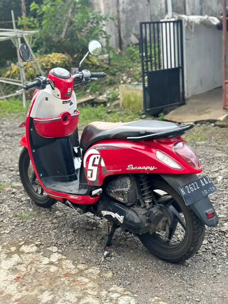 Honda Scoopy Sporty 2016 Merah Putih N Malang Kota Koko Motor
