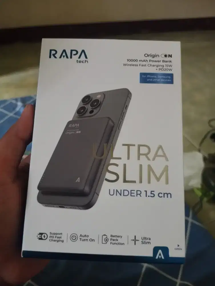 RAPAtech Powerbank 10.000 mAh