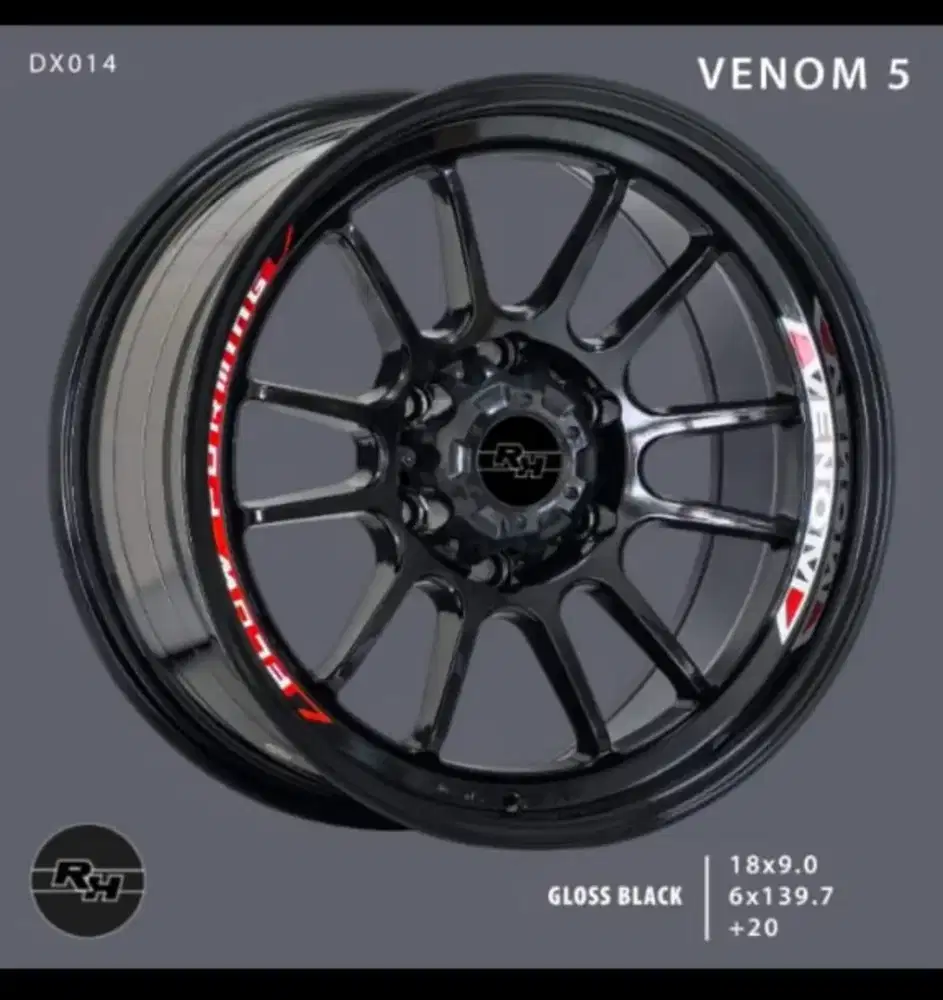 VELG VENOM BAN MOBIL
