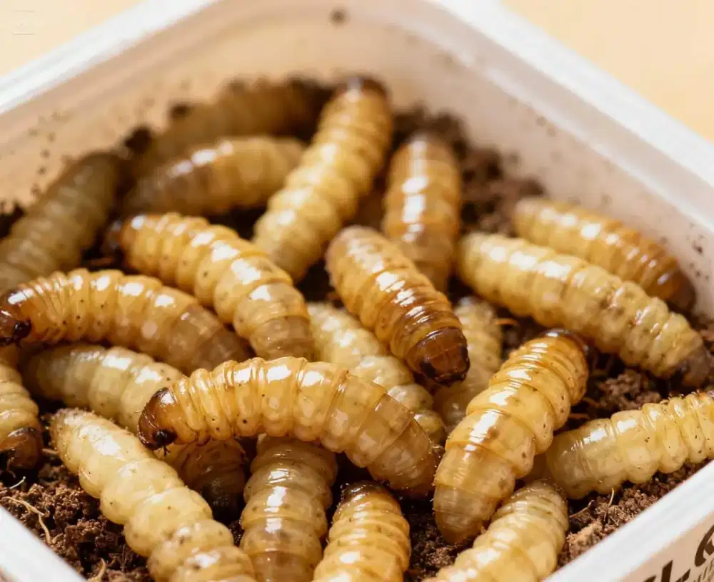 Maggot bsf fresh 1 kilo