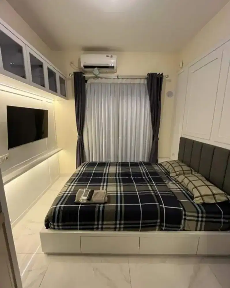 Sewa apartemen Tangerang TREEPARK CITY Harian/Transit Termurah