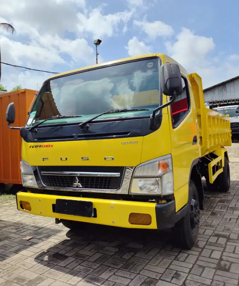 MITSUBISHI COLT DIESEL CANTER 6 BAN DUMP TRUCK SHDX DUMPTRUK ISTIMEWA