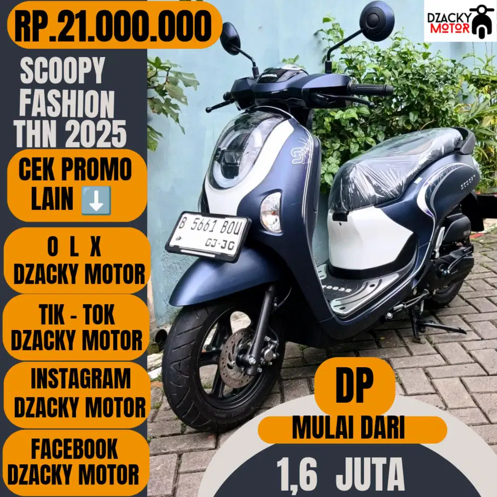 SCOOPY FASHION 2025 SECOND LIKE NEW
