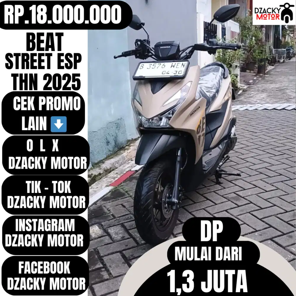 NEW BEAT STREET ESP THN 2025 SECOND LIKE NEW