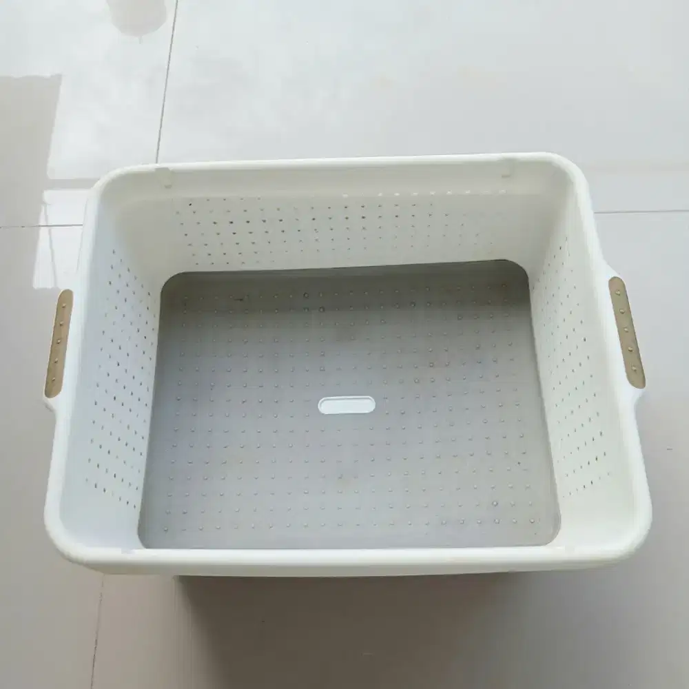 Keranjang Madesmart serbaguna plastik tebal, preloved