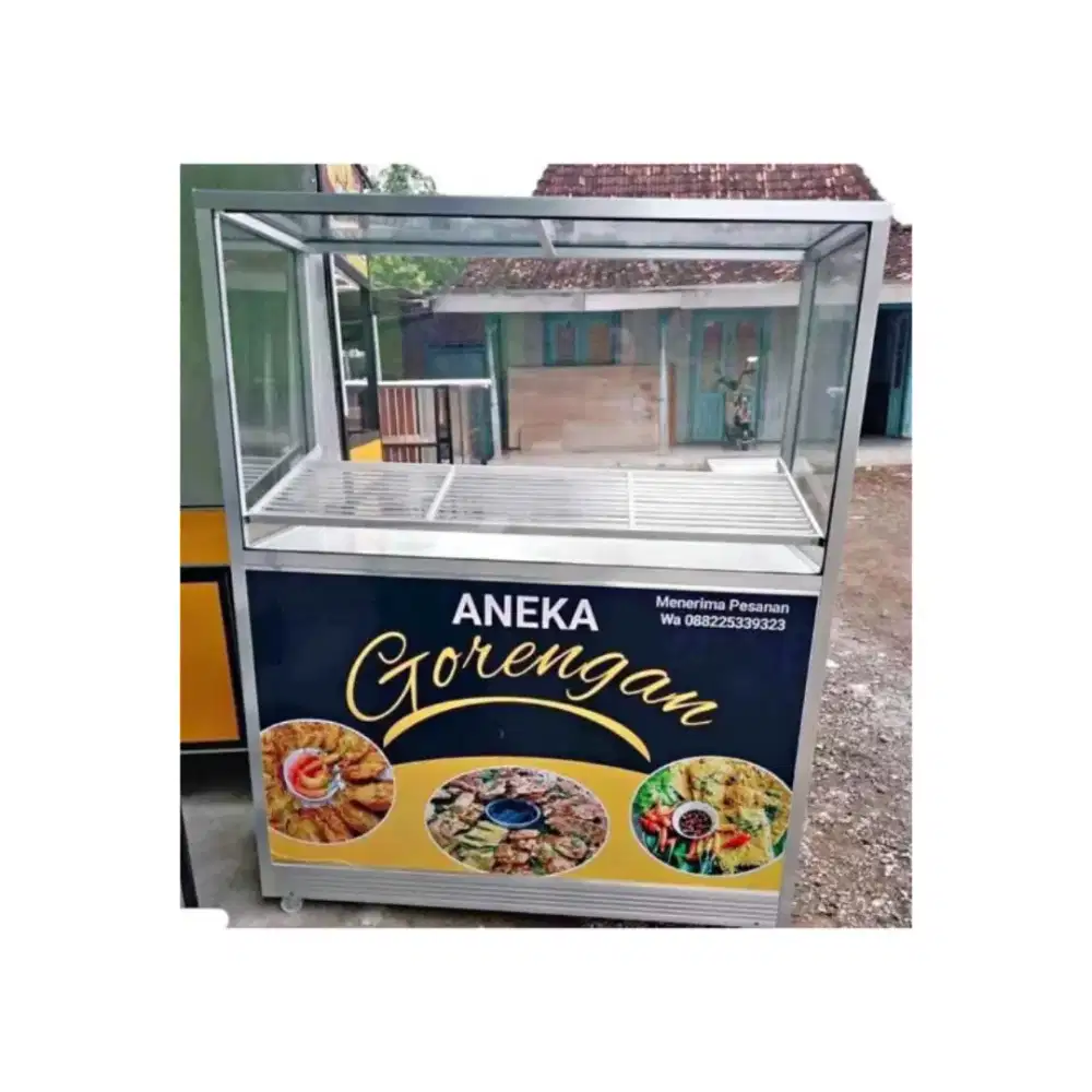 Gerobak jualan gorengan